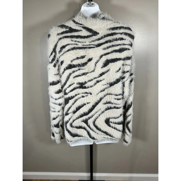 Philosophy Sweater WomenSize Large Striped Long Sleeve Soft Knit Pullover NWOT - Picture 3 of 8